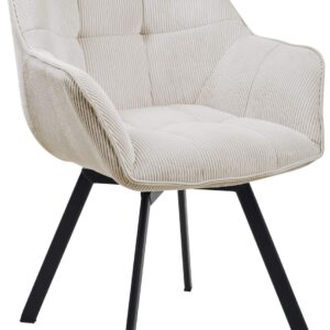 Esszimmerstuhl Jordi Cord creme