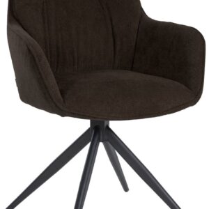 Esszimmerstuhl Jules Stoff braun