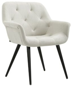 Esszimmerstuhl Langford Stoff beige