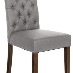 Esszimmerstuhl Lisburn Stoff grau