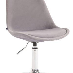 Esszimmerstuhl Maverick Samt chrom grau