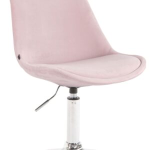 Esszimmerstuhl Maverick Samt chrom pink