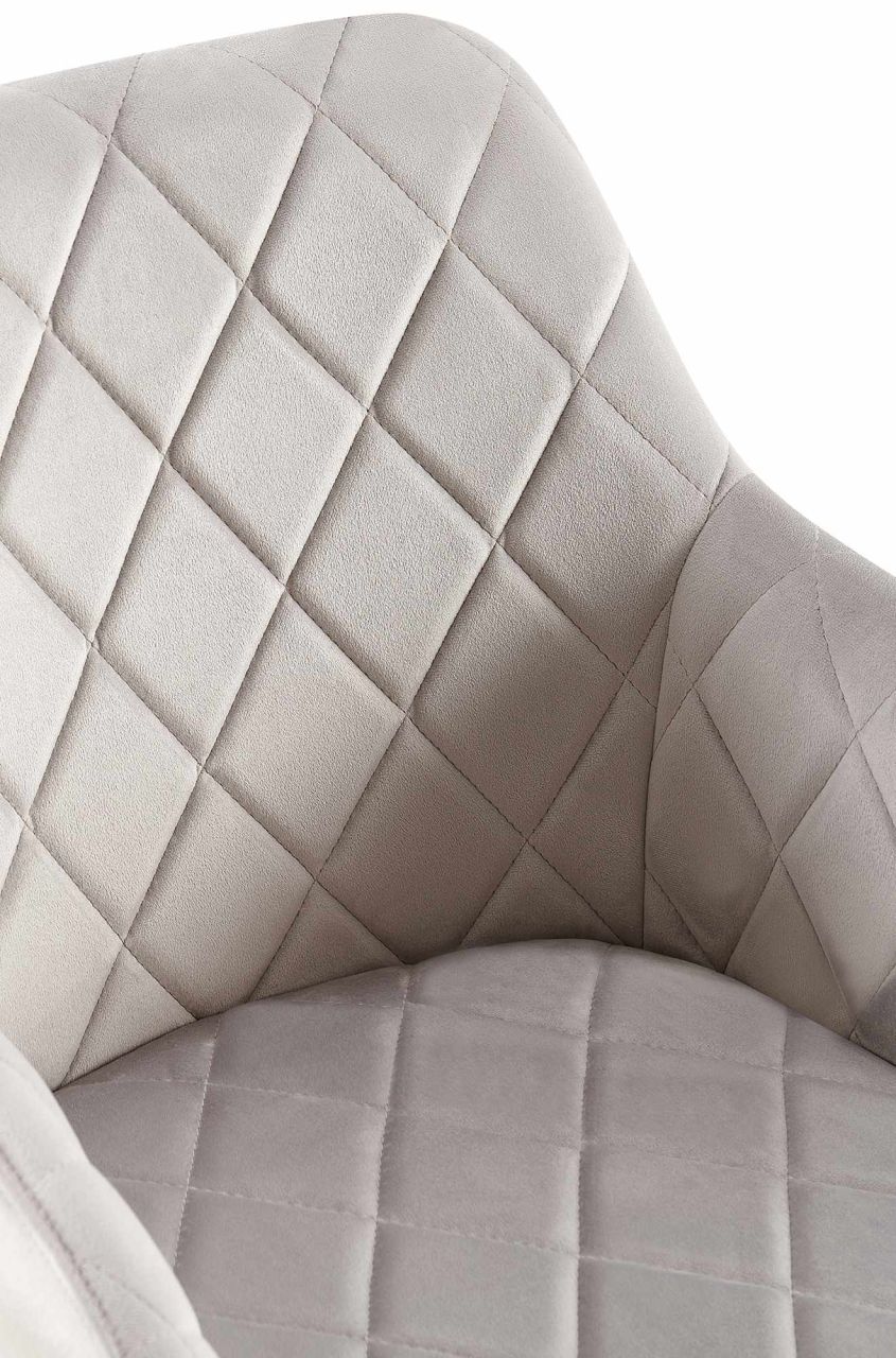 Esszimmerstuhl Monett Samt B grau 1 Esszimmerstuhl Monett Samt B grau