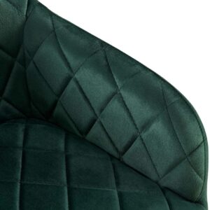 Esszimmerstuhl Monett Samt B grün