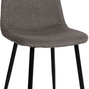 Esszimmerstuhl Napier Stoff taupe