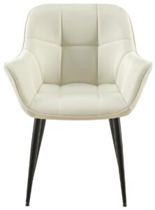 Esszimmerstuhl Roseville Stoff creme