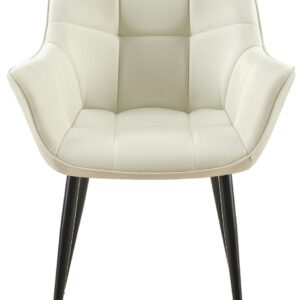 Esszimmerstuhl Roseville Stoff creme