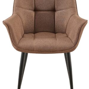 Esszimmerstuhl Roseville Stoff taupe