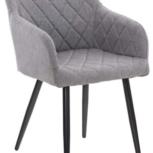 Esszimmerstuhl Shila Stoff grau