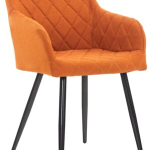 Esszimmerstuhl Shila Stoff orange
