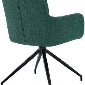 Esszimmerstuhl Somers Stoff grün