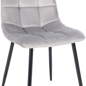 Esszimmerstuhl Tilde Samt grau