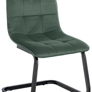 Esszimmerstuhl Vermont Samt dunkelgrün