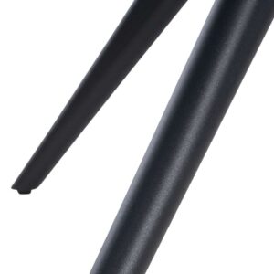 Esszimmerstuhl Vilas Stoff schwarz