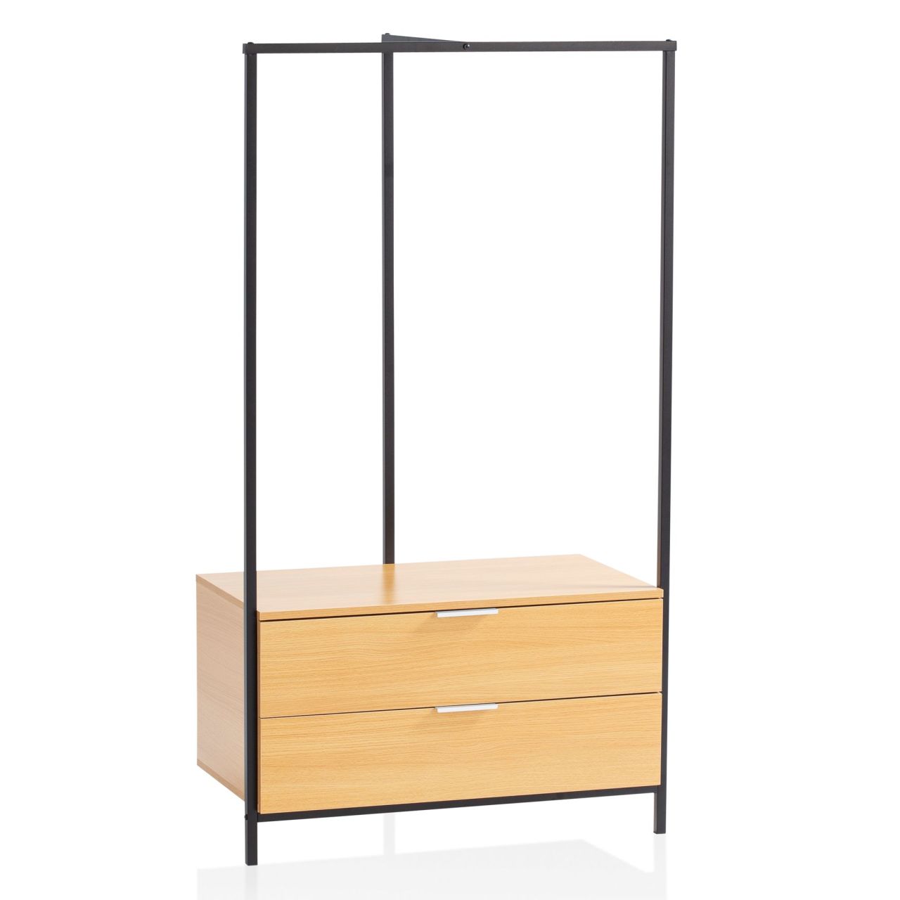 Garderobe Eiche-Dekor 152x85x44 cm Flurgarderobe Modern