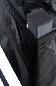 Kaminholzstaender Abdeckplane Martin 25x160x115 cm anthrazit