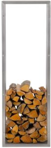 Kaminholzstaender Irving 40x50x150 edelstahl