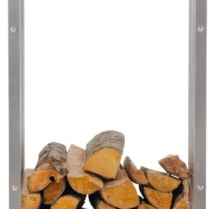 Kaminholzständer Irving 40x50x150 edelstahl