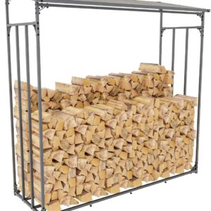 Kaminholzunterstand Ruston Aluminium XXL anthrazit