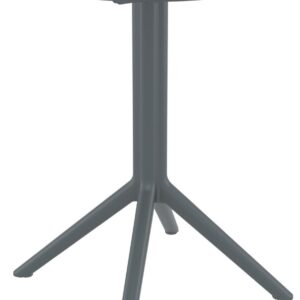 Klapptisch Sky rund dunkelgrau