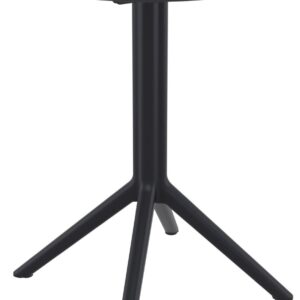 Klapptisch Sky rund schwarz