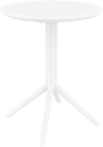 Klapptisch Sky rund weiss