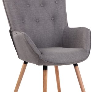 Lounger Ashford Stoff natura grau