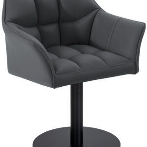 Lounger Damaso Kunstleder grau