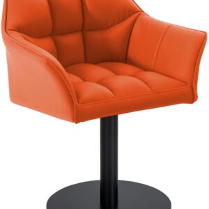 Lounger Damaso Kunstleder orange