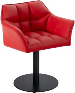 Lounger Damaso Kunstleder rot