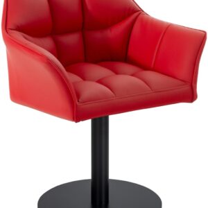 Lounger Damaso Kunstleder rot
