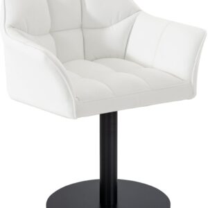 Lounger Damaso Kunstleder weiß