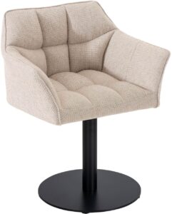 Lounger Damaso Stoff elfenbein