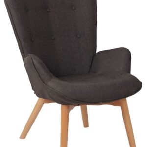 Lounger Durham Stoff dunkelgrau