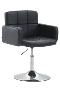 Lounger Los Angeles Kunstleder schwarz