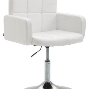 Lounger Los Angeles Kunstleder weiß