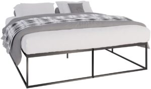 Metallbett Scala 200x180x46 cm schwarz