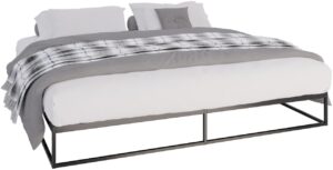 Metallbett Scala 200x200x25 cm schwarz