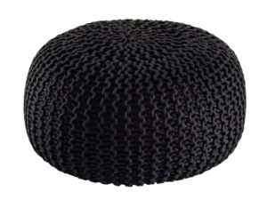 Pouf outdoor o55cm Sitzpouf Terrasse Pool Garten anthrazit anthracite