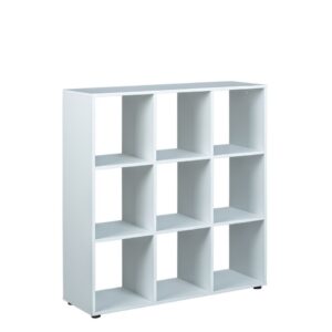 Raumteiler Cadore 9 Fächer Weiß Bücherregal