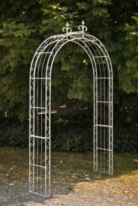 Rosenbogen Sun antik weiss