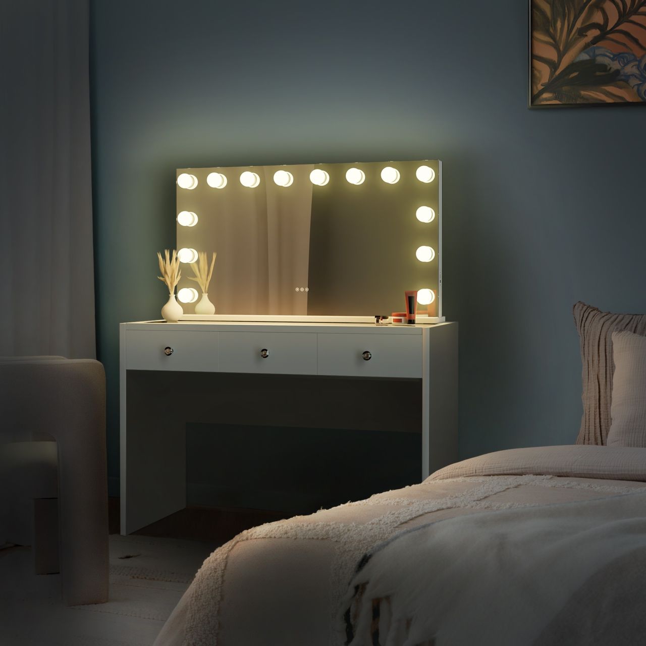 Schminktisch Nettie weiß