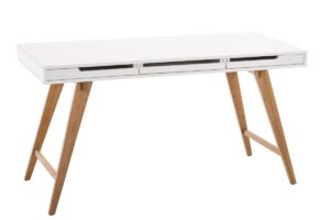 Schreibtisch Porto 140 cm V2 weiss