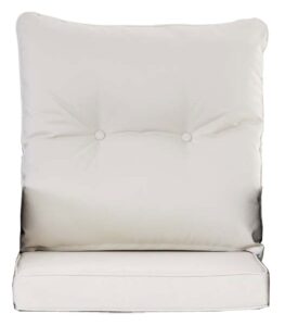 Set Kissenbezuege inkl. Inlays Fisolo Flach creme