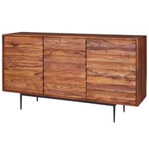 Sideboard WL5.635 Sheesham Massivholz 150x81x41 cm Landhaus Kommode