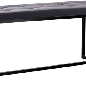 Sitzbank Barci B Kunstleder schwarz