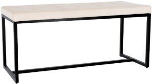 Sitzbank Barci B Samt creme