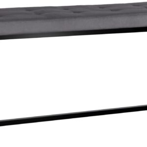 Sitzbank Barci B Samt dunkelgrau