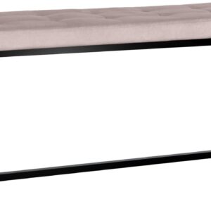 Sitzbank Barci B Samt hellgrau