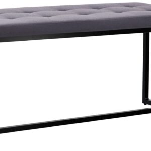 Sitzbank Barci B Stoff dunkelgrau